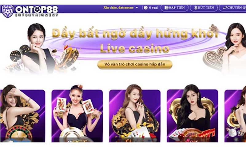 Cá cược an toàn tại nhà cái Ontop88.